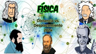 Distancia y desplazamiento  Teoría Física FCNyCS [upl. by Allecram]