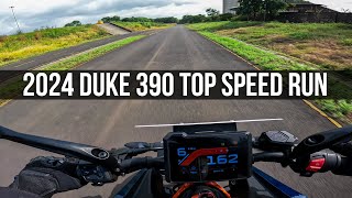 2024 KTM Duke 390 Top Speed [upl. by Norvol249]