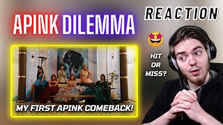 Apink Dilemma MV  REACTION [upl. by Suolkcin]