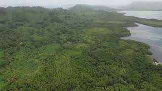 Drone Aerial video of Onei Island found within Chuuk lagoon Chuuk State [upl. by Ahsinav32]