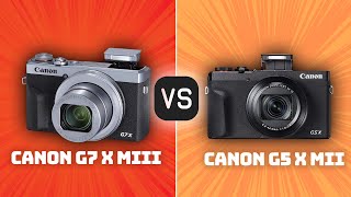 Canon G7 X Mark III vs Canon G5 X Mark II Which Camera Is Better With Ratings amp Sample Footage [upl. by Notsruht]