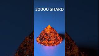 Fractured Magma Sphere vs Pyramid simulation 3d shorts 3dart 3dsimulation blender physics [upl. by Ayo]