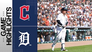 Guardians vs Tigers Game Highlights 10123  MLB Highlights [upl. by Sadowski]