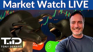 Market Watch Live Stream 32922  Tony Denaro  GME  SNDL LIVE [upl. by Carpenter]