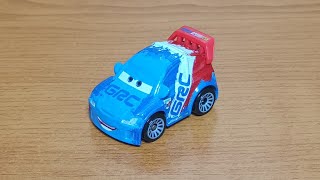 Disney Pixar Cars Mini Racers Raoule Çaroule Review [upl. by Enrobialc]