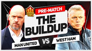 MAN UNITED vs WEST HAM Countdown To Kick Off [upl. by Daley]