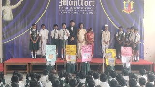 Assembly Presentation Grade V  C ll Montfort School CBSE ll Theresapuram [upl. by Glennie]