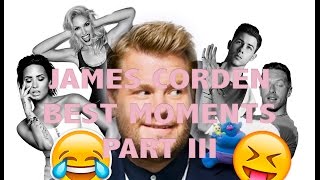 JAMES CORDEN  Best moments part 3 [upl. by Erhard150]