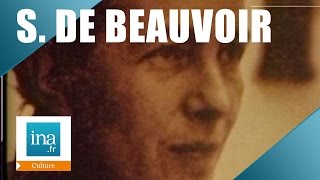 Qui était Simone De Beauvoir   Archive INA [upl. by Heida]