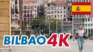 SIGHTSEEING IN BILBAO CITY TOUR  Bilbao Spain Travel 4K [upl. by Leasi]