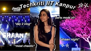 College Fest Vlog  Techkriti 2022 Day 2 IIT Kanpur  Shaan✨  Extremely Honest and Fun Evening [upl. by Tsenre]