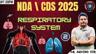 Mastering the Respiratory system 2 for NDACDS 2025  by  Dr Arvind Sirs [upl. by Neelhsa431]