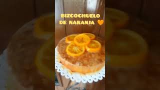 Bizcochuelo de naranja  pocos ingredientes [upl. by Elvera]