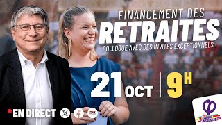 🔴 Colloque Financement des retraites [upl. by Htebirol]