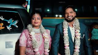 Dharala Prabhu Title Track  Krishnakumar amp Harsha Wedding Highlights [upl. by Afihtan]