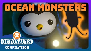 Octonauts  👻 MYSTERY Sea Monster Encounters 🕸️  🎃 Halloween 🦑 3 Hours Full Episodes Marathon [upl. by Saimerej]