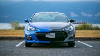 Scion FRS vs Subaru BRZ Review All Differences Detailed and Explained driveopolis [upl. by Solraced573]