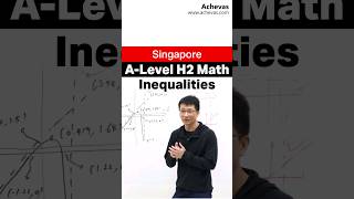 Singapore ALevels H2 Math Inequalities singapore math education [upl. by Koziarz]