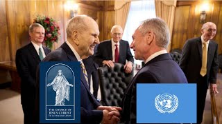 LDS Church Uniting with United Nations for Agenda 2030 [upl. by Nirot]