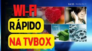 MELHORE O SINAL DO WIFI DA TV BOX MXQ  MXQPRO 4K  MX9 [upl. by Felicie]