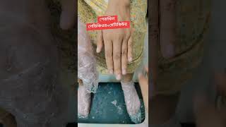 Pedicure manicure padicure manicure skincare subscribe 1millionviews [upl. by Lightman]