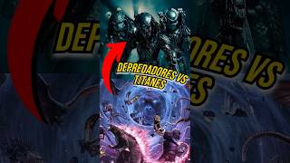 Depredadores CONTRA Titanes monsterverse godzilla predators max shortvideo [upl. by Navlys945]