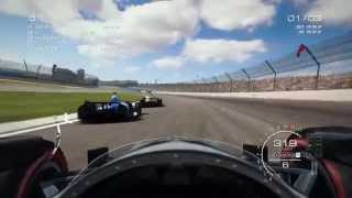 GRID Autosport Online 001  Dallara IndyCar  Indianapolis Oval   PC  G27 [upl. by Thorner]