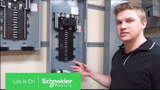 Installing QOT Tandem Circuit Breakers in QO™ Load Centers  Schneider Electric Support [upl. by Notnel]