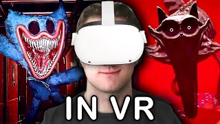 I played Poppy Playtime Chapter 3 in VR [upl. by Gowon]