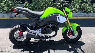 2020 Honda GROM Green [upl. by Garik]