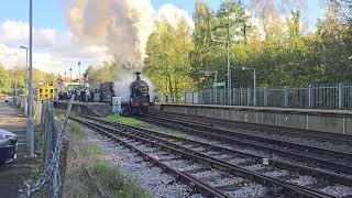 Spa Valley Railway CR 828 departs Eridge 19 October 2024 [upl. by Hyatt982]