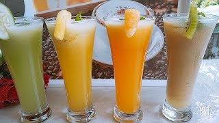 4 New Types Of Refreshing Lemonade ഒന്നു റിഫ്രഷ് ആവാൻ ഇതൊന്നു ട്രൈ ചെയ്തു നോക്കൂ [upl. by Eitnom]