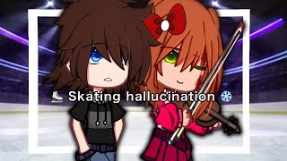 Skating hallucination  CC amp Elizabeth Afton  Gacha FNaF  Lazy Thumbnail [upl. by Ardnoik]