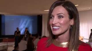 STEPHANE ROLLAND  Interview of Nieves Alvarez at the Premiere of quotLECHAPPEEquot [upl. by Puttergill]