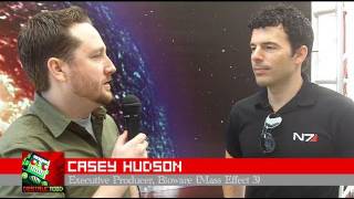 SDCC 2011 Mass Effect 3 Casey Hudson Interview [upl. by Atilrahc]