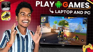 How To Play Games In Laptop amp PC  How To Play Android Games In Laptop  Android Games [upl. by Kabob957]