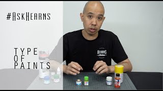 Type of Modeling paints  Acrylics Enamels Lacquers  Askhearns [upl. by Dawson]