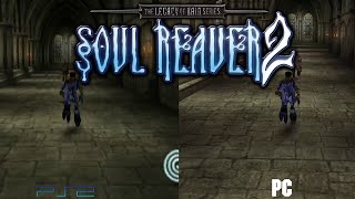 Legacy of Kain Soul Reaver 2  Playstation 2 vs PC [upl. by Kassel350]