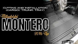 Filterman Full Cargo Trunk Tray for Mitsubishi Montero 2016 Up [upl. by Adolpho479]