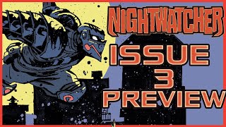 ninja turtles nightwatcher issue 3 preview [upl. by Ahtael602]