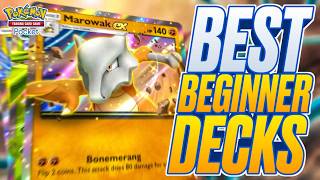 10 BEST BEGINNER DECKS in Pokemon TCG Pocket [upl. by Surazal]