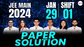 JEE Main 2024 Paper Solutions  29th Jan  Shift 1  JEE 2024 Paper Discussion jee jee2024 [upl. by Tereb]