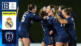 HIGHLIGHTS  Real Madrid vs Paris FC  UEFA Womens Champions League 202324 Français [upl. by Bart]