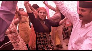 Nati Sirmour Waliye  Pahari Dance in Party  Pahari Nati Song  Latest Studio [upl. by Eelarat]