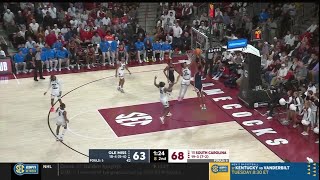 202324 NCAAM USC vs Ole Miss  Collin MurrayBoyles Block Shot [upl. by Loats]