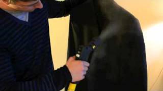 Using Steam to Remove Wrinkles and Sanitizing Clothes  Dupray Steam Cleaners [upl. by Aisanat223]