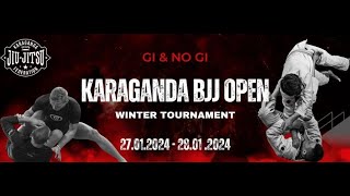 Day 2 – Mat 2 Karaganda BJJ Open Championship  Winter 2024 [upl. by Connelley513]