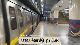 Exploring Gurgaon’s Metro System A Look at Modern Urban Transit  Stock Footage amp Videos [upl. by Cate148]