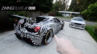 INSANE Ferrari 458 Vinyl Wrap for goldRush Rally 4k 006 [upl. by Aisenat628]