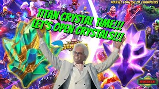 3x 7 Star and 1x Titan Crystal Openings on MCOC Digital Shiny Prized Episode 184 [upl. by Dahsra]